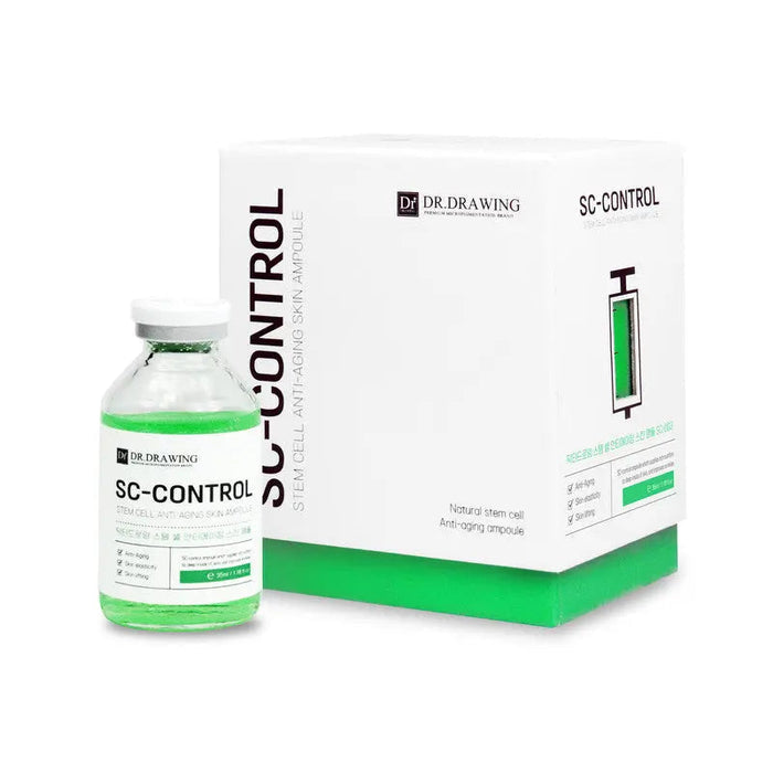 Dr. Drawing SC CONTROL Serum 35ml - Soothing & Hydrating Microneedling Serum for Sensitive Skin - SD Cosmetics Care