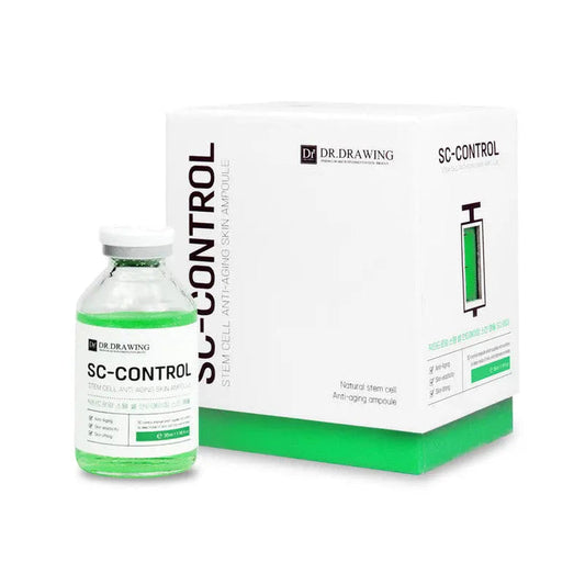 Dr. Drawing SC CONTROL Serum 35ml - Soothing & Hydrating Microneedling Serum for Sensitive Skin - SD Cosmetics Care