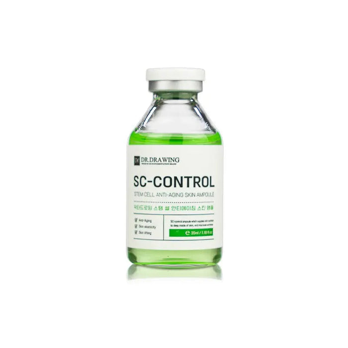 Dr. Drawing SC CONTROL Serum 35ml - Soothing & Hydrating Microneedling Serum for Sensitive Skin - SD Cosmetics Care
