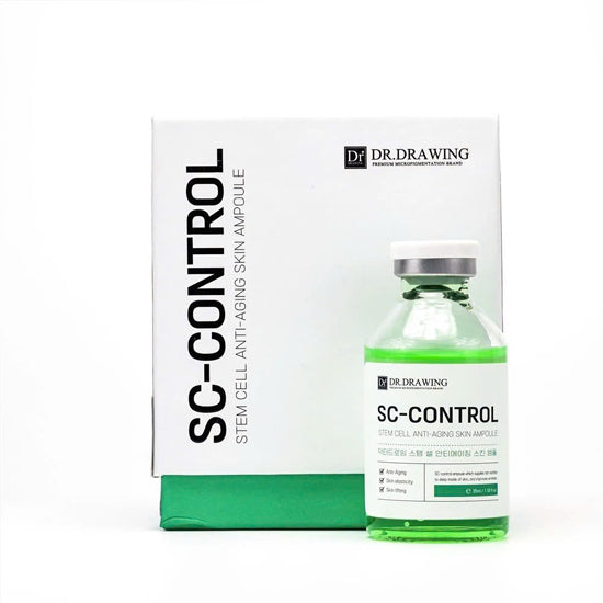 Dr. Drawing SC CONTROL Serum 35ml - Soothing & Hydrating Microneedling Serum for Sensitive Skin - SD Cosmetics Care
