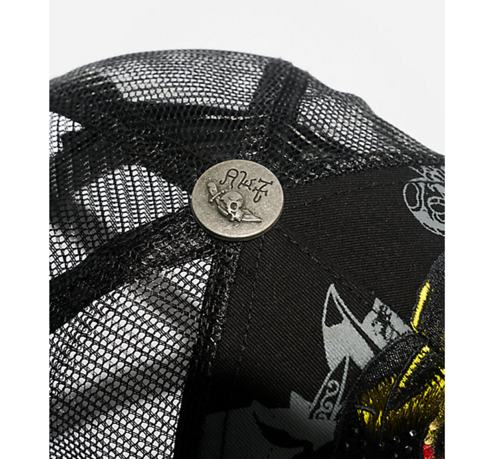 Ed Hardy PANTHER HEAD Trucker HAT