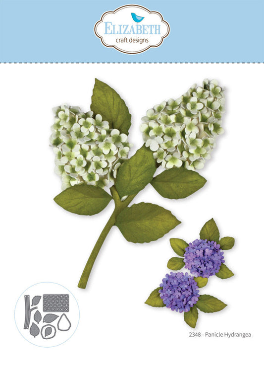 Elizabeth Craft - Metal Die - Panicle Hydrangea. Available at Embellish Away located in Bowmanville Ontario Canada.