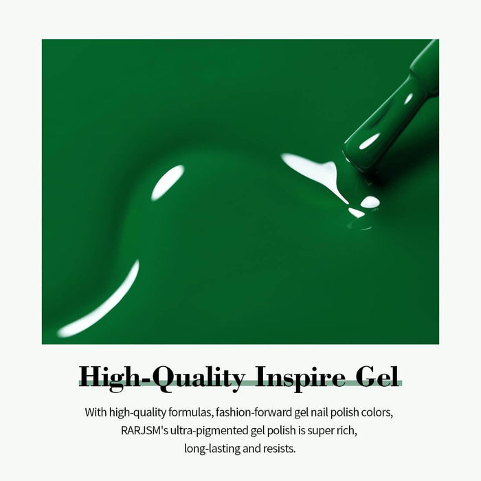 Emerald Green Color Gel Nail Polish 15ml #814