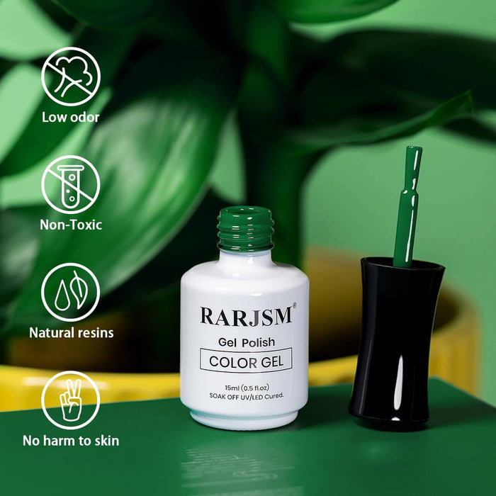 Emerald Green Color Gel Nail Polish 15ml #814