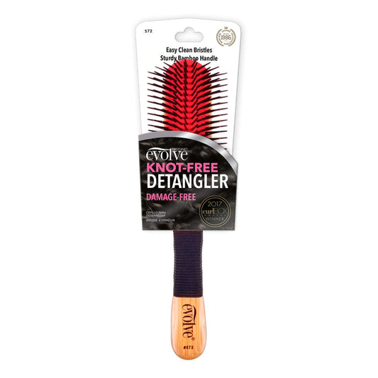 Evolve Knot Free Detangler Brush 9 Rows