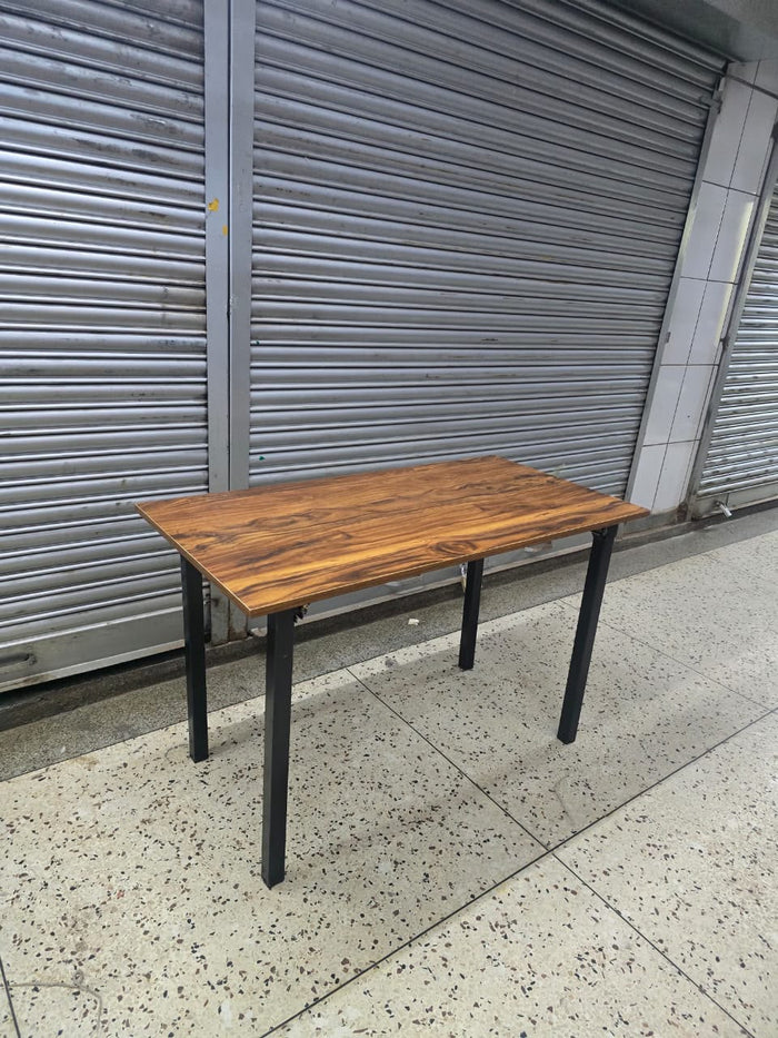 Foldable Desk 120x60cm – Walnut Brown