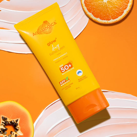 FREEBIE - Glow+ Dewy Sunscreen with SPF 50+ & PA++++ for UVA/B & Blue Light Protection & No White Cast - 80g