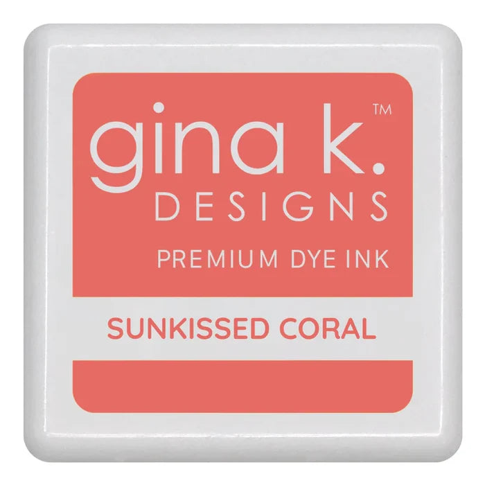 Gina K. Designs - Ink Cube - Sunkissed Coral. Available at Embellish Away located in Bowmanville Ontario Canada.