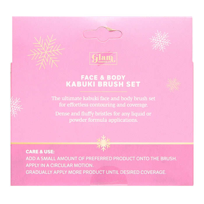 Glam Gadgets Face & Body Kabuki Brush Set