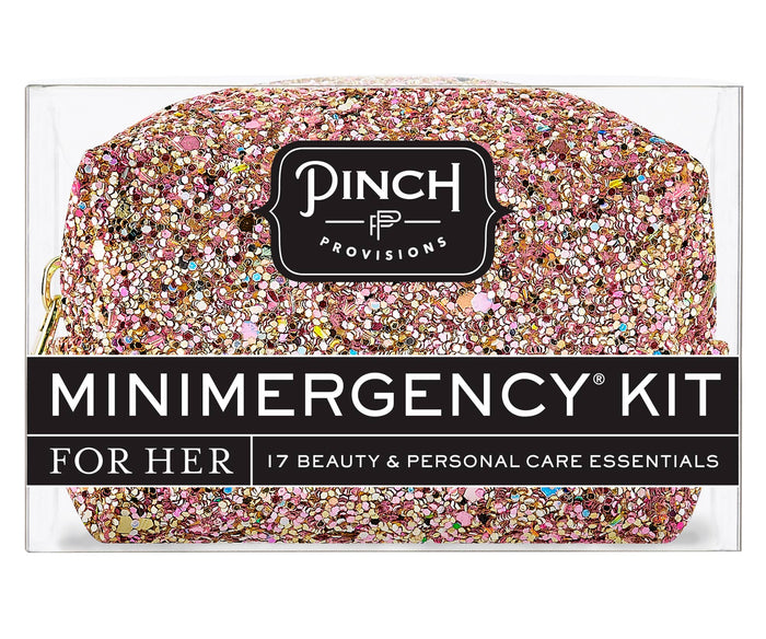 Glitter Minimergency Kit | Rose Gold Multi