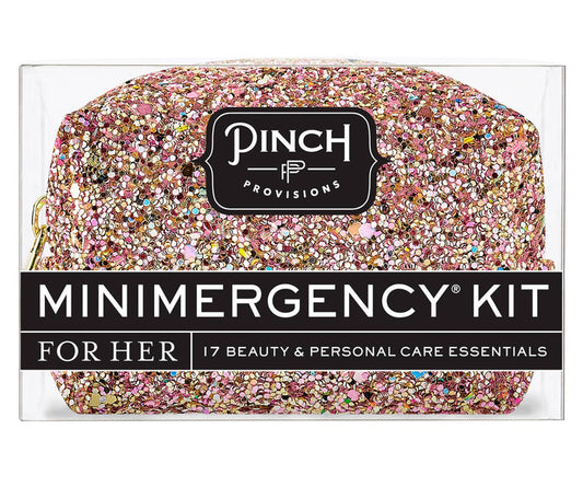 Glitter Minimergency Kit | Rose Gold Multi