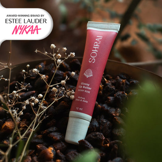 Glossy Lip Butter - Dusky Rose