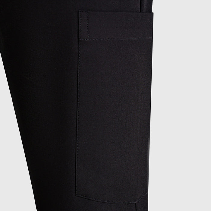 Grid Eight-Pocket Cargo Scrub Pant