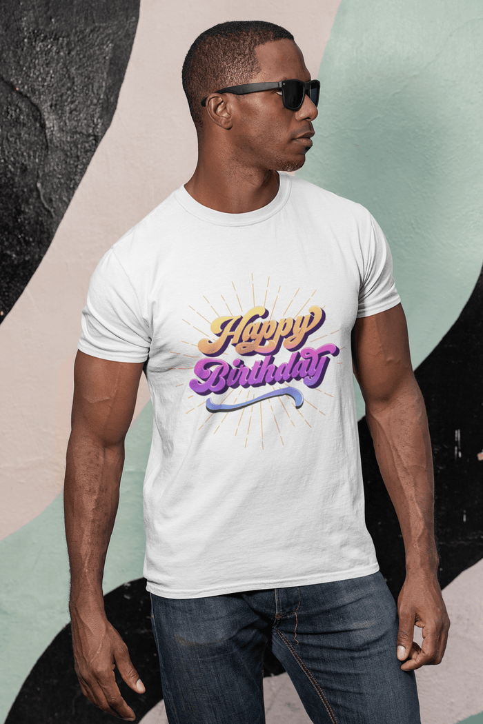 Happy Birthday Unisex T-Shirt (Free Shipping) - Billyforce Shop