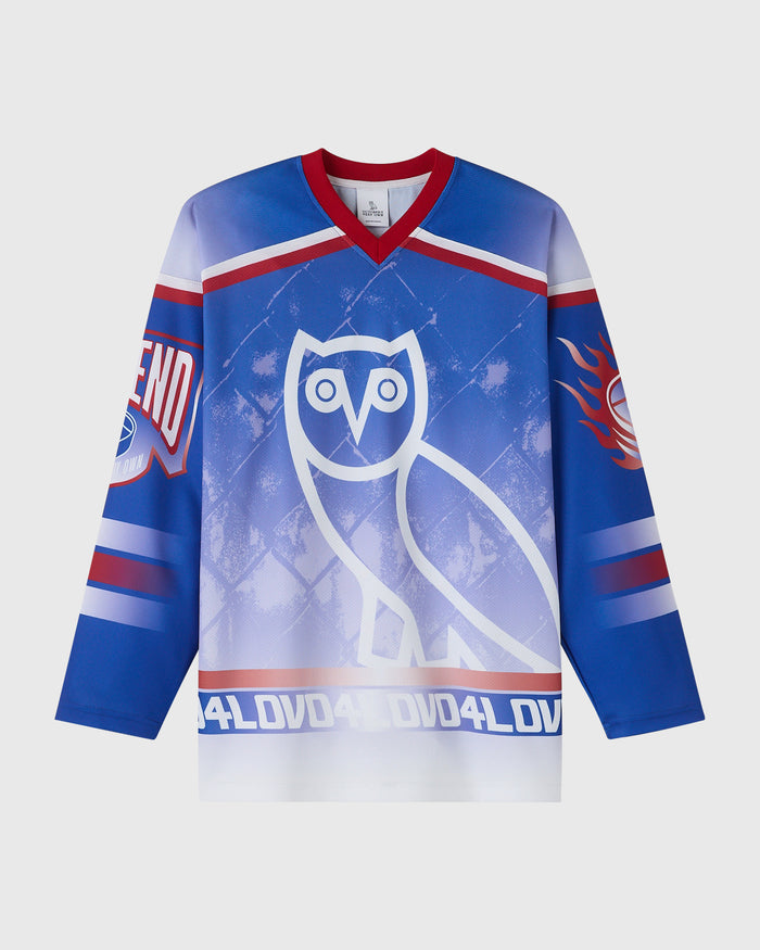 OVO4L East End Hockey Jersey - Blue