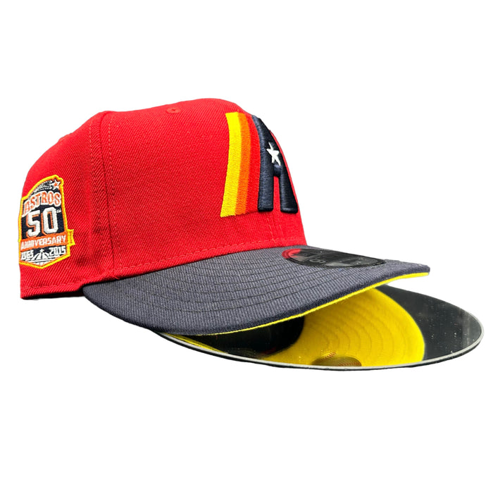 Houston Astros Red & Navy 950 Snap w/ Manila UV