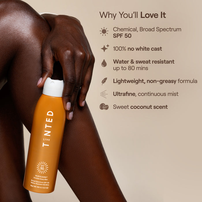 HUEGUARD® Invisible Body Mist SPF 50