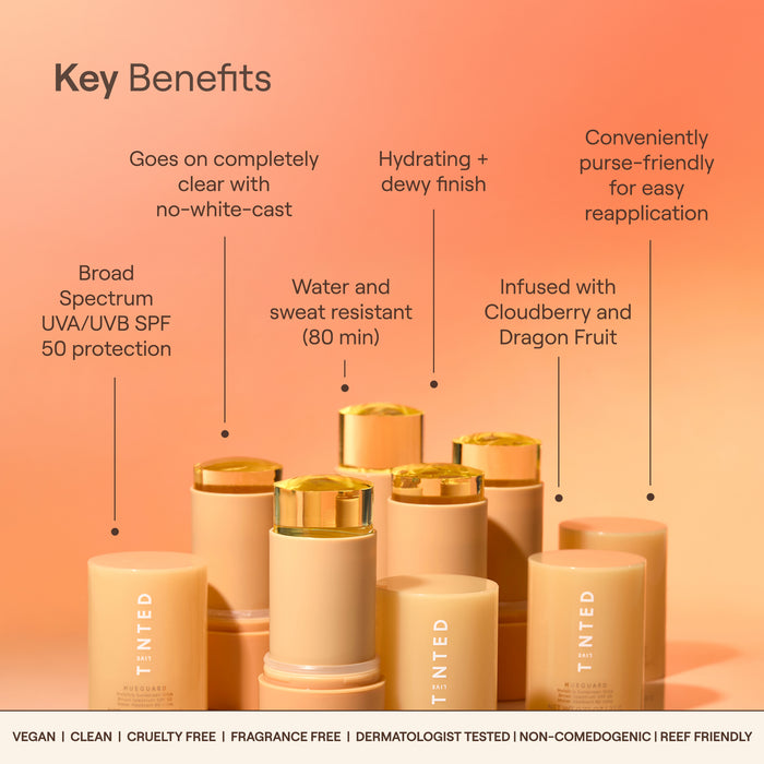 HUEGUARD® Invisible Sunscreen Stick SPF 50