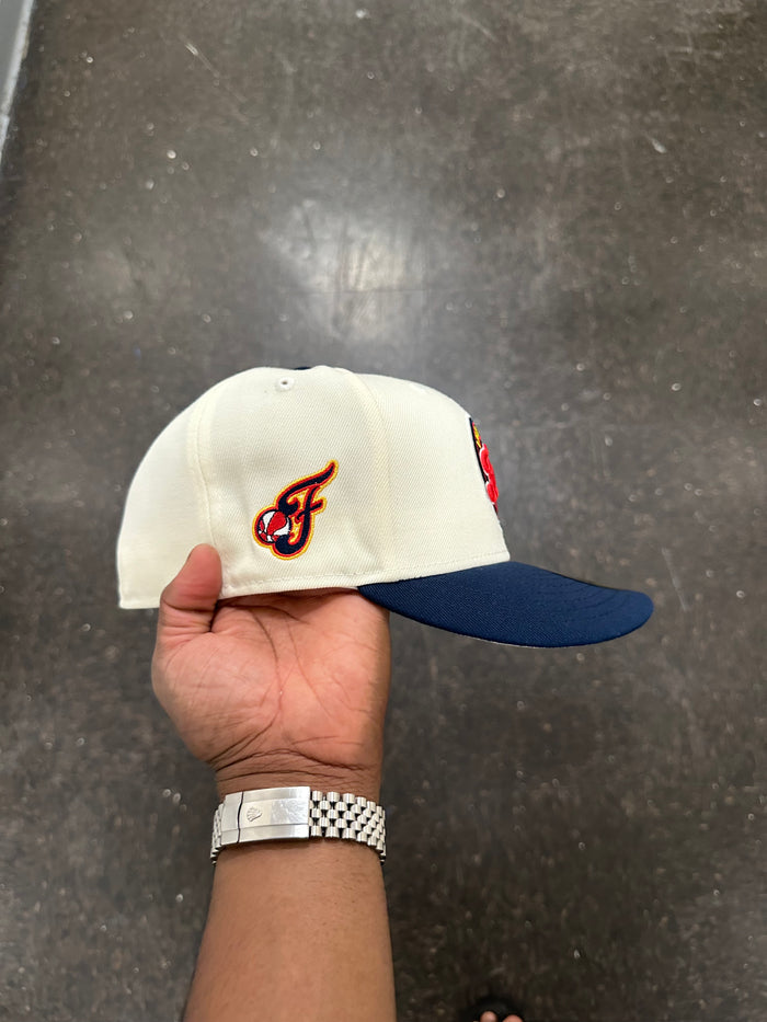 Indiana Fever Creme and Navy WNBA