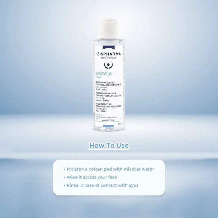 Isispharma Sensylia Aqua Moisturising Make-up Removing Micellar 250ml