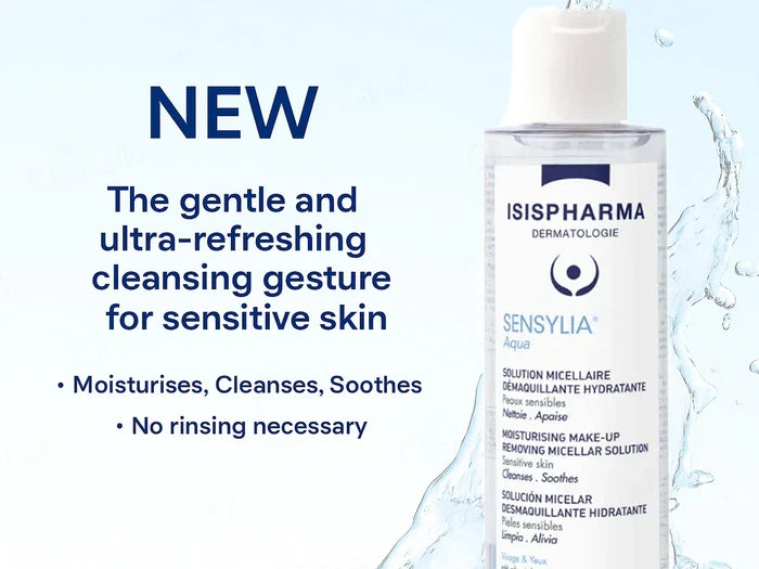 Isispharma Sensylia Aqua Moisturising Make-up Removing Micellar 250ml