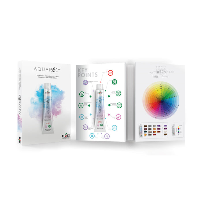 Itely Aquarely Swatch Chart