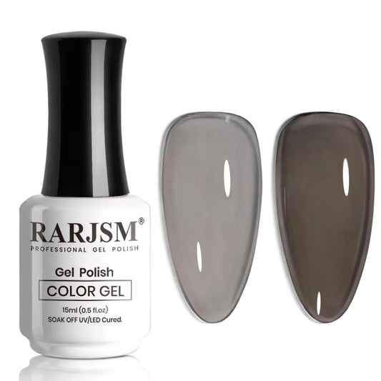 Rarjsm® Jelly black gel nail polish transparent gel polish colors