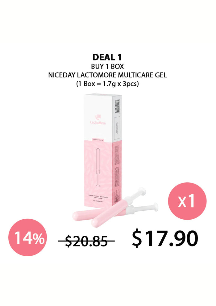 (BUY 1 SMALL) PINK LACTOMORE MULTICARE GEL