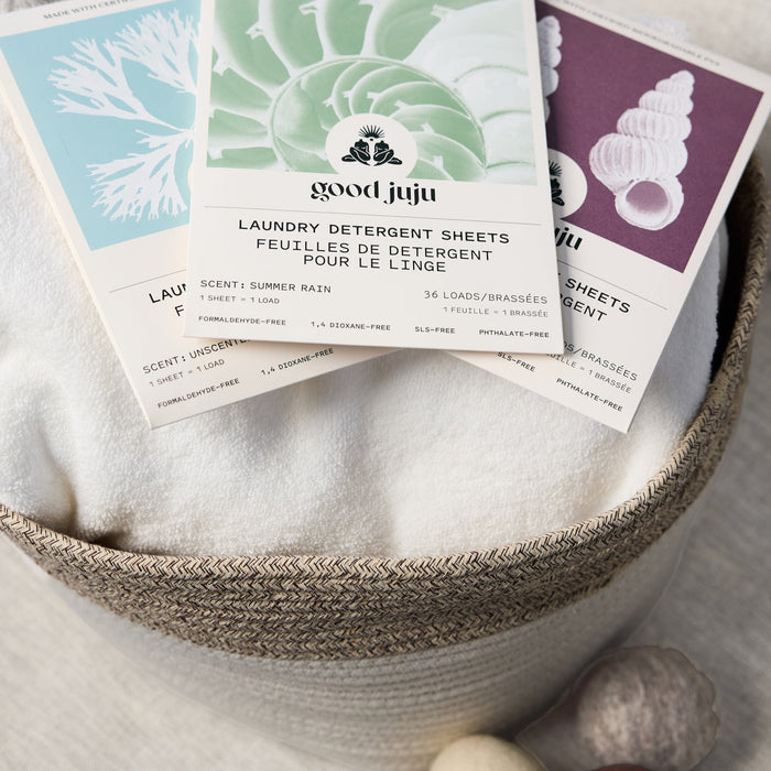 Good Juju-Good Juju Laundry Detergent Strips-Home-Laundry3packinbasket-The Detox Market |