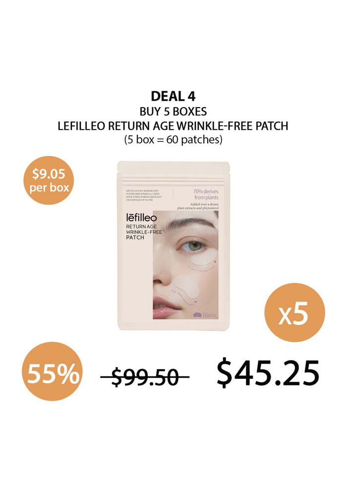 (BUY 5) LEFILLEO AGE WRINKLE PATCH