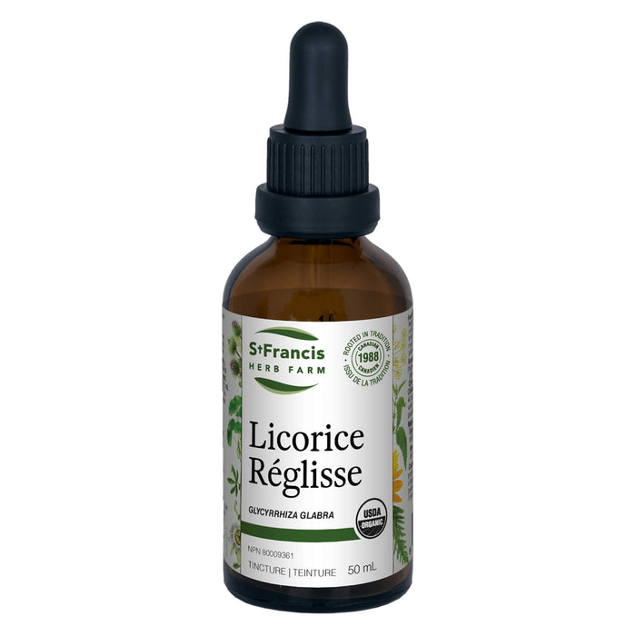 Dropper Bottle of St. Francis Herb Farm Licorice 50ml