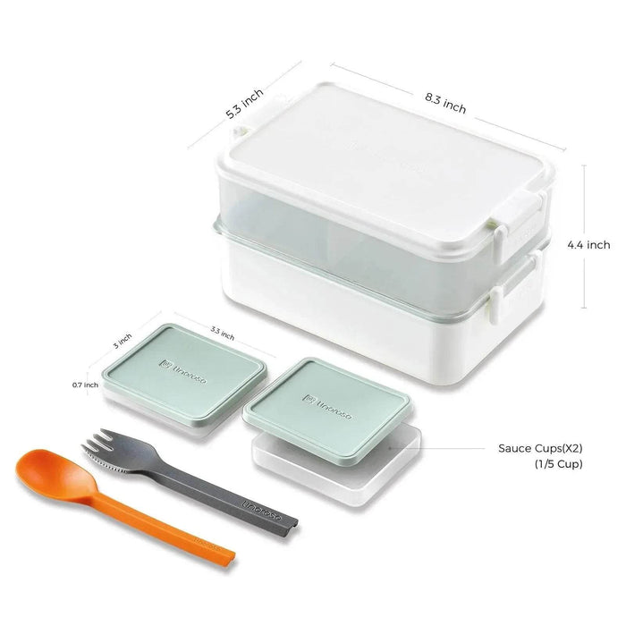 Linoroso Bento Box-Chalk White - Linoroso