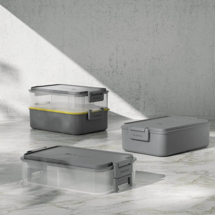 Linoroso Bento Box-Ultimate Gray - Linoroso