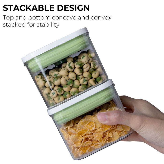 linoroso Food Storage Containers with Date Recording Lids-4 Pieces Set - Linoroso