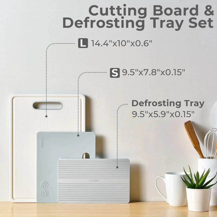 Linoroso GRIPMAX Cutting Board-Ivory White - Linoroso