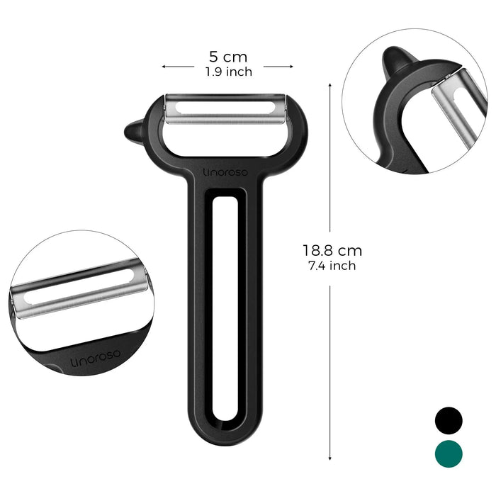 Linoroso Swivel Vegetable Y-Peeler - Linoroso