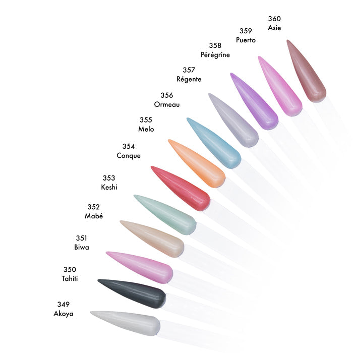 Looky Vernis Gel 3 en 1 #349 Akoya (Collection Nacre de Perle)
