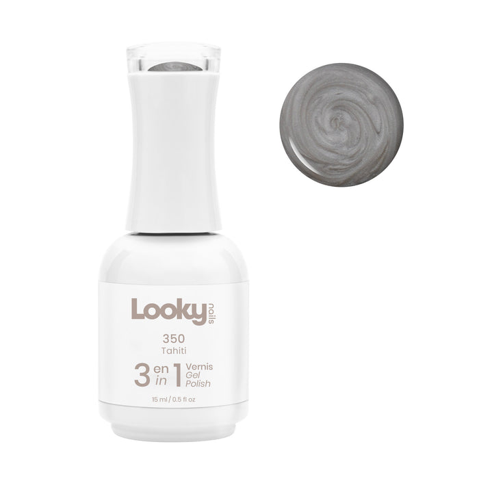 Looky Vernis Gel 3 en 1 #350 Tahiti (Collection Nacre de Perle)