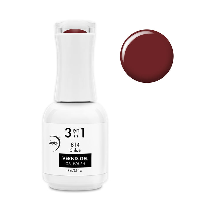 Looky Vernis Gel 3 en 1 #814 Chloé (Collection Après-Ski)