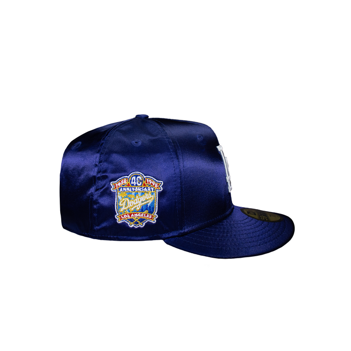 Los Angeles Dodgers All Satin Royal Blue 40Th