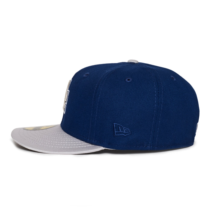 Los Angeles Dodgers Dark Royal & Metallic 2024 World Series Grey uv