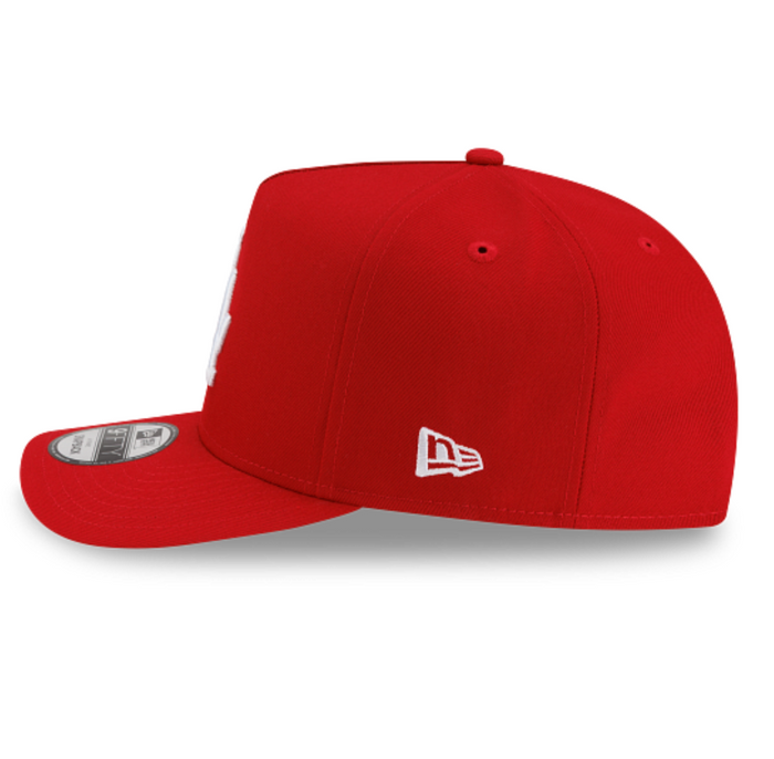 Los Angeles Dodgers Red 950 AFrame No Patch Snap Back