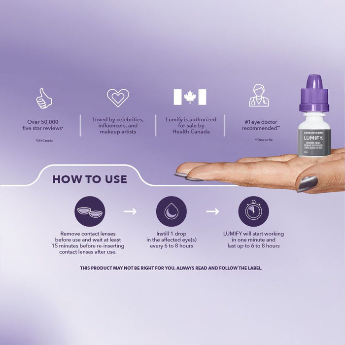 LUMIFY® Redness Reliever Eye Drops