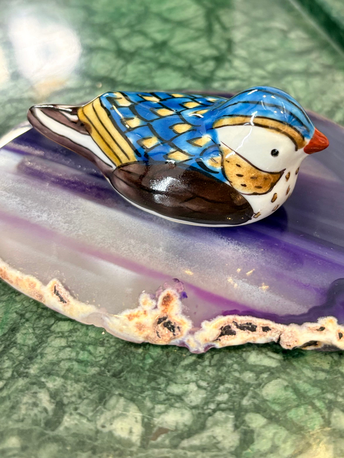 MANDARIN DUCK BRUSH HOLDER