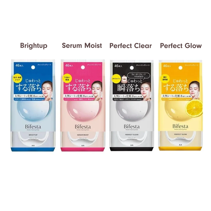 mandom Bifesta Micellar Cleansing Sheet  46 pcs