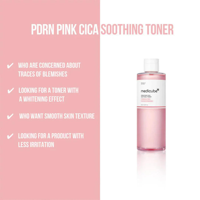Medicube PDRN Pink Cica Soothing Toner 250 mL