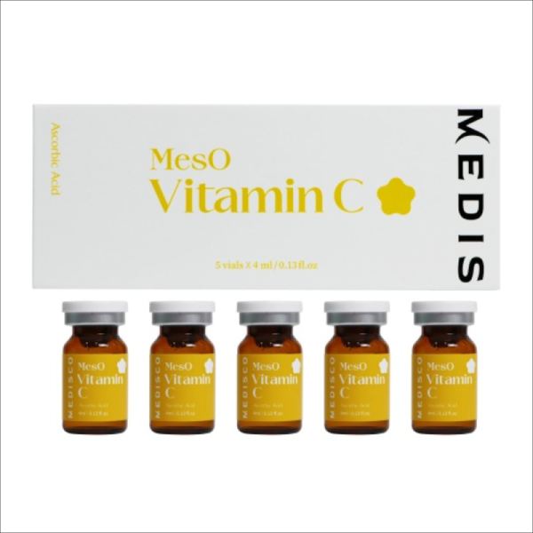 Explore the benefits of Medisco Meso Vitamin C in this 4ml Microneedling Booster Serum, featuring pure Ascorbic Acid for improved skin health. Works seamlessly with Medisco Glutathione and Medisco Meso PDRN Mesotherapy for comprehensive skincare and Meso solutions for skin and hair.