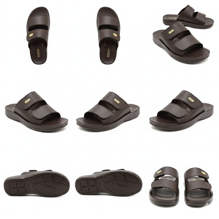 MEN SLIPPER 4803 BROWN