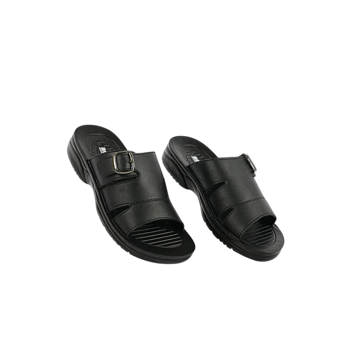 MEN SLIPPER MG-8603 BLACK