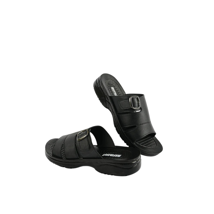 MEN SLIPPER MG-8603 BLACK